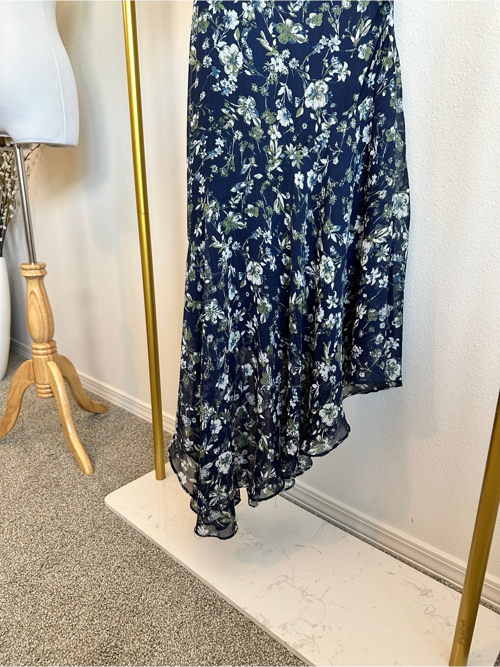 ASTR the Label Floral Flutter Sleeve Maxi Dress - Picture 8 of 16